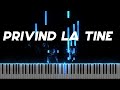 Privind la Tine - Andreea Avădanei - Eldad - Instrumental Pian - Negativ Pian - Tutorial