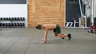 Reverse Quadruped Crawl