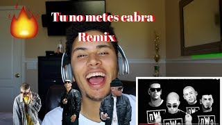 Tu no metes cabra Remix - bad bunny ft daddy yankee, anuelAA, Cosculluela  (VideoReaccion)