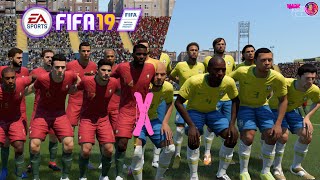 FIFA 19 - Brasil x Portugal / Completo PT BR Copa do Mundo ( SEM VOZ )