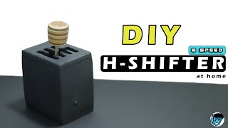 How To Make H SHIFTER 6 Speed | Gaming Steering Wheel | From Game Joystick | DIY