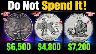 DO NOT SPEND THESE STATE QUARTERS! 💰 Rare State Quarter Dollar Coins Worth THOUSANDS in 2026!
