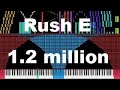Black midi rush e even more impossible 12 million notes