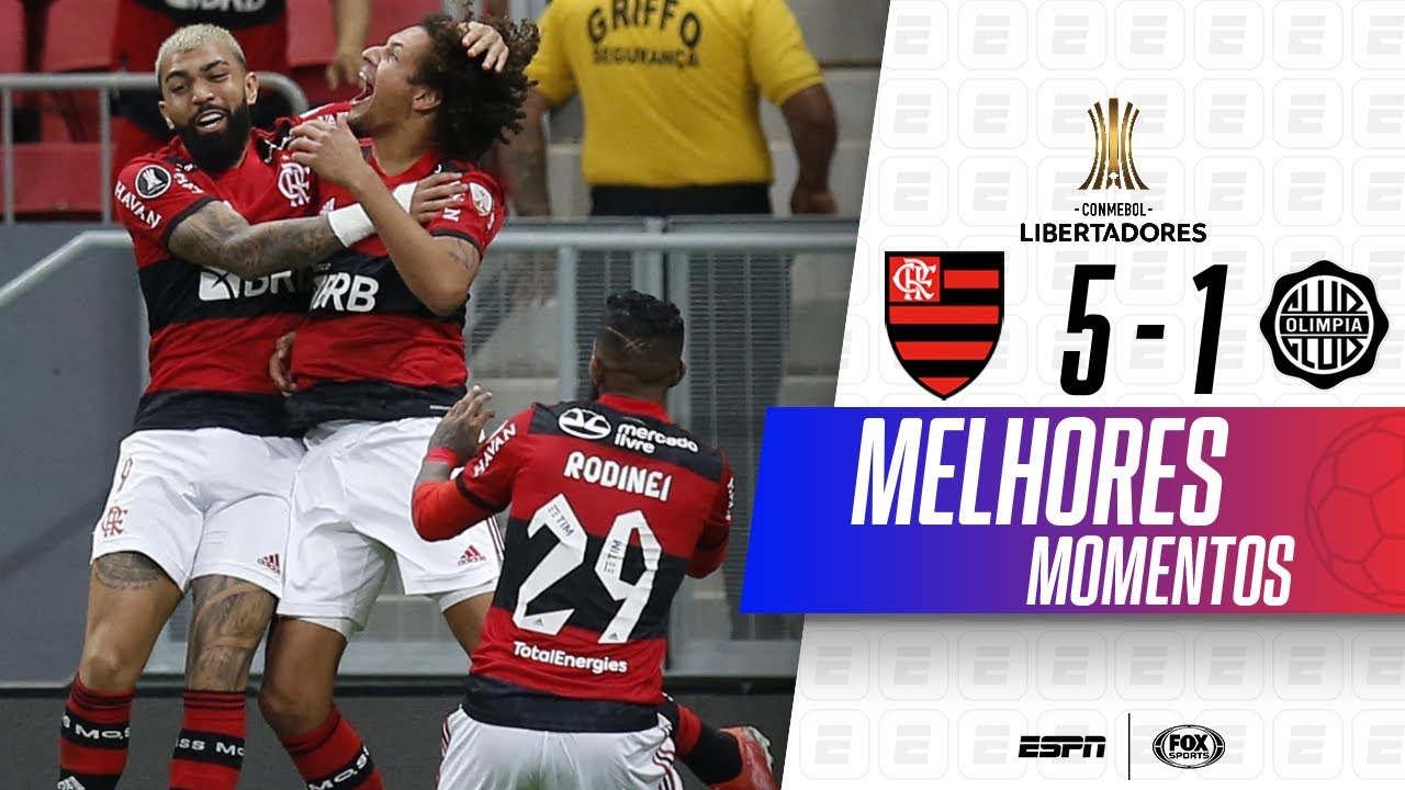 FLAMENGO X OLIMPIA, MELHORES MOMENTOS