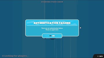 Fall Guys "There was an authentication failure. Please try again later." Error Explained, Fixes