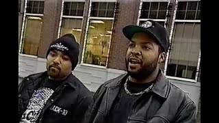 RARE Ice Cube, Mack 10 &amp; K-Dee Interview on Rap City (1995)