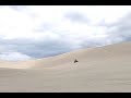 Riding St. Anthony sand dunes on a Honda 250R