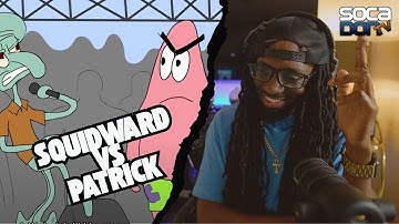 SQUIDWARD RUN IN! 😂🔥 | Deel 2!!! Squidward vs Patrick "Lyrical clash" (Animatie) [REACTIE]