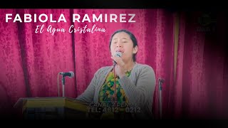 Video thumbnail of "FABIOLA RAMIREZ - EL AGUA CRISTALINA (EN VIVO)"