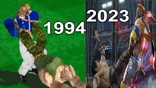Evolution of King Giant Swing  (1994-2023)