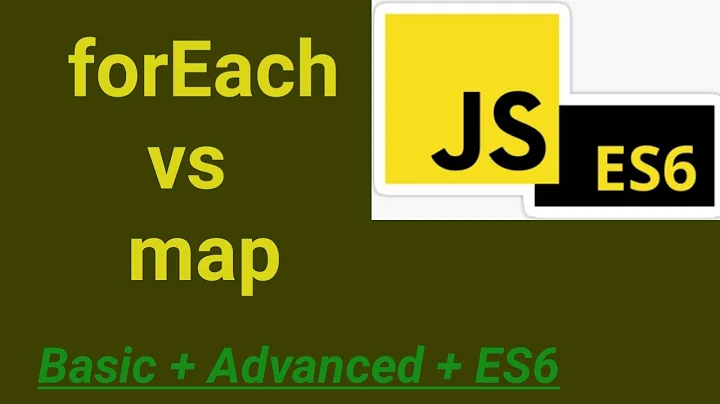 forEach vs map | #43 | JavaScript Hindi