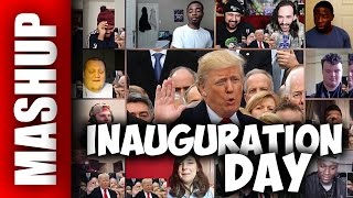 INAUGURATION DAY A Bad Lip Reading of Donald Trumps Inauguration Reactions Mashup