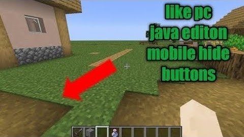 How to hide all button in [PojavLaucher] so easy without zachariva