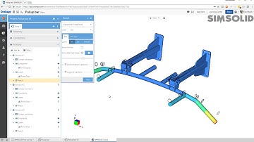 Post processing results in SimSolid Cloud