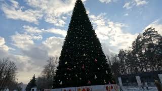 Белгород воскресенье, зимняя прогулка в парк Ленина