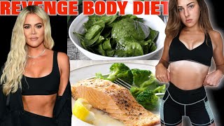 I FOLLOWED KHLOE KARDASHIANS *strict* DIET for A DAY