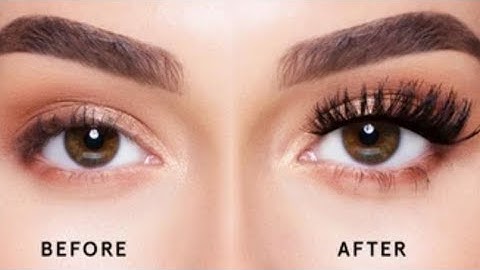 Eyelashes trick|why this technique is BETTER than your false lashes!