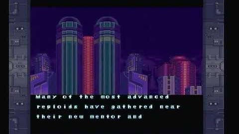 Megaman X3 (Sega Saturn EU) #2 - Introduction / Story