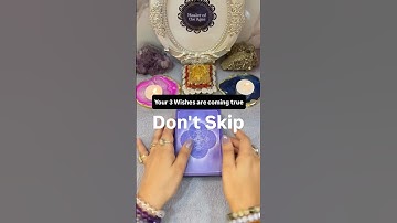 🔮 Pick a Card - 3 wishes are coming true | Tarot Card Reading #astrology ✨Message in pinned comment