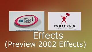 Teletoon Portfolio Entertainment 2003 Effects Preview 2002 Effects