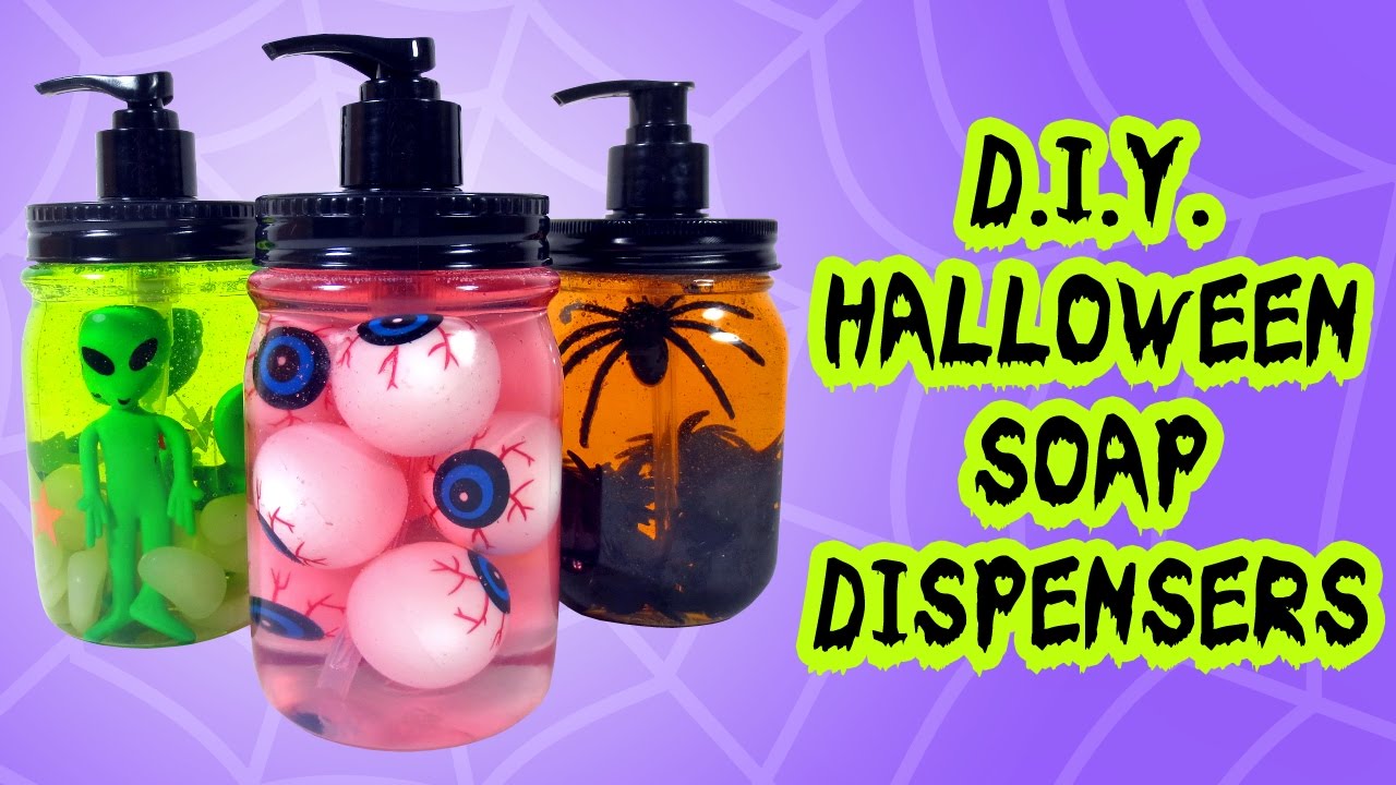halloween hand soap dispenser