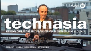 Technasia @ Amsterdam's Kingsday Quarantine Special, Amsterdam, Netherlands 27.04.2020