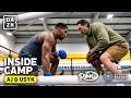 INSIDE CAMP: Anthony Joshua TRAINS With Oleksandr Usyk Before Deontay Wilder FIGHT