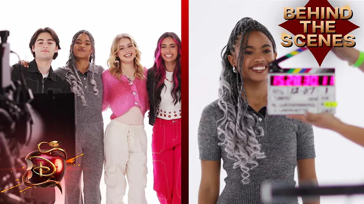 Behind the Scenes of Descendants: The Rise of Red Disney Channel Wand ID’s ✨| @disneychannelmusic