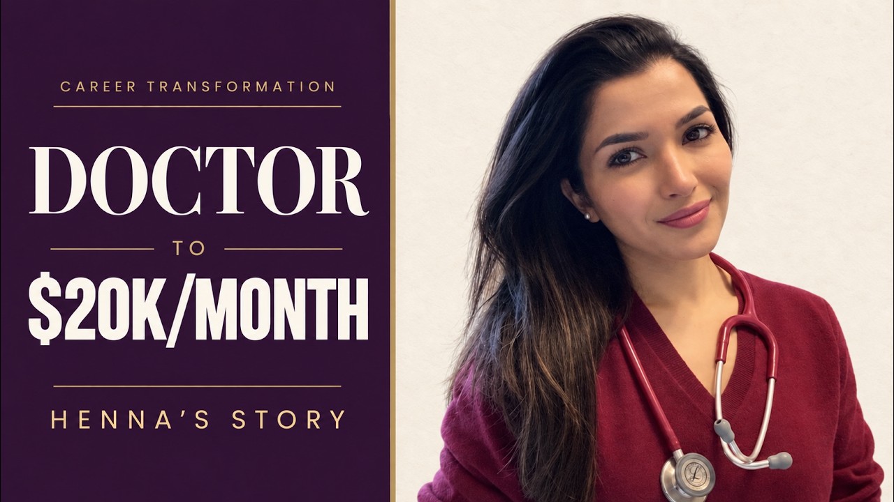 How This Burnt-Out Doctor Landed a $15k/m Remote Sales Role