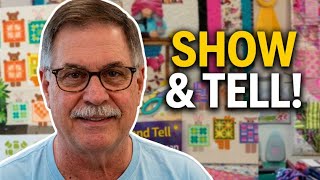 “Show & Tell Quilt Made ????! 🧵 | Elizabeth Hartman Pattern LIVE”