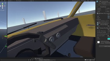 HTC Vive VR |  Steering  And Phisics Car Wheels ( Front Torque ) | SteamVR | Unity3D