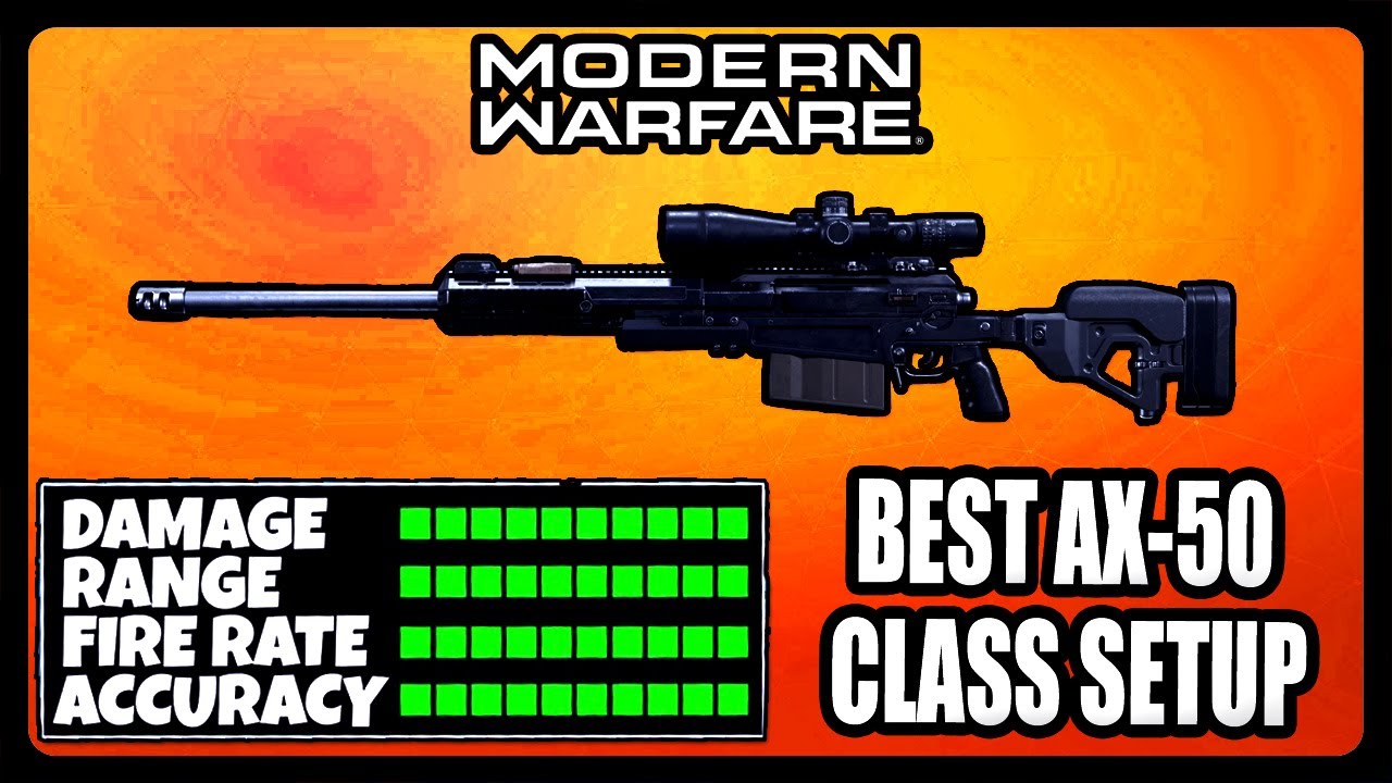 New Overpowered Ax 50 Class Setup In Modern Warfare Best Ax 50 Class Setup Youtube