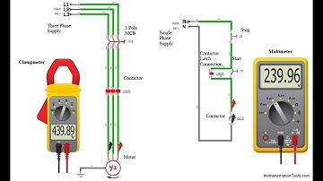 DOL Starter - Direct On Line Motor Starter - Electrical Animation