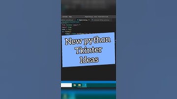 Python project ideas for beginners | Python Tkinter Ideas #shorts