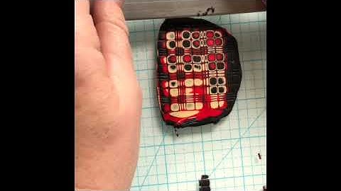 Tartan mokume gane with polymer clay tutorial