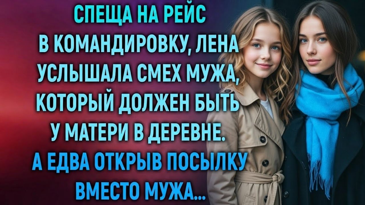 Она спешила на рейс, но один смех мужа всё изменил