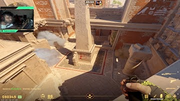 CS2 Anubis B Smokes - Temple - CT - Water Room Smoke - CS2 Anubis B Execute