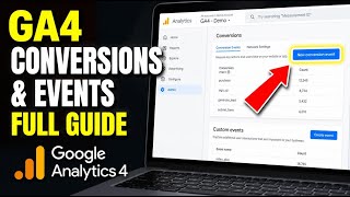 How to enable GA4 conversions and custom events - Detailed Guide