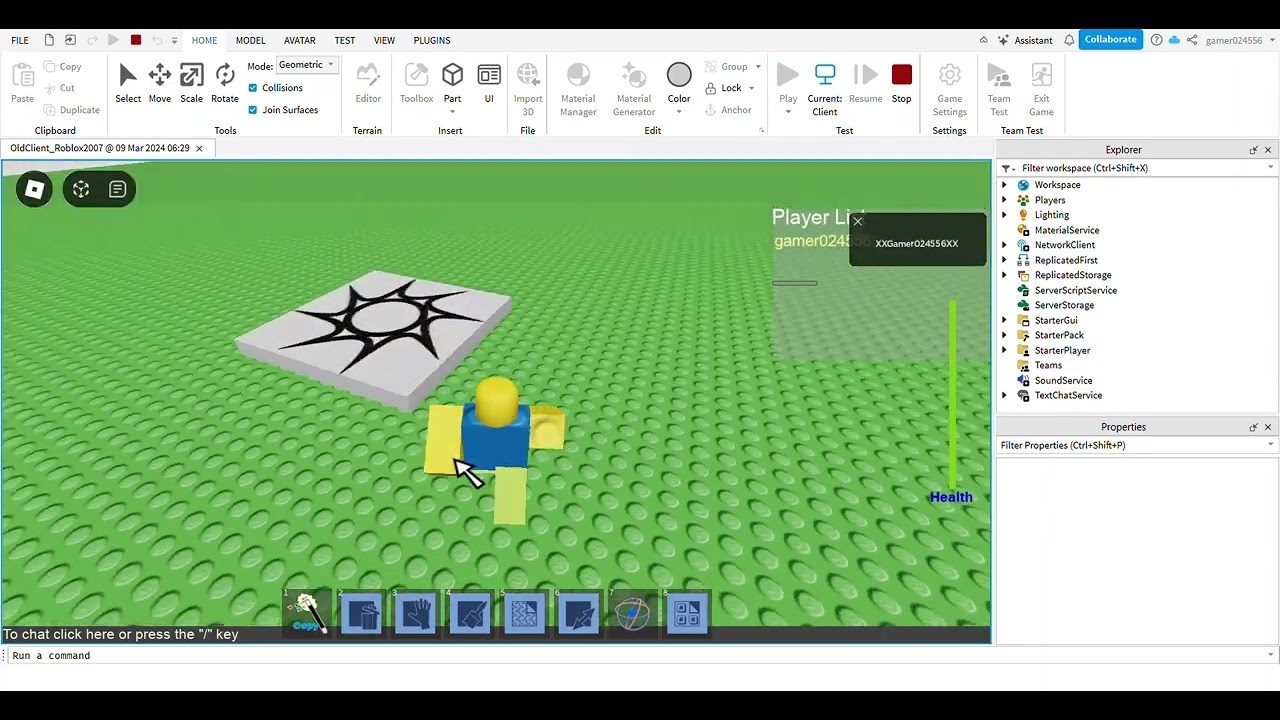 Old Roblox Client Showcase DOWNLOAD IN DESC YouTube 