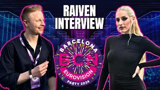 "THE STAGING WILL BE CREATURESQUE" | RAIVEN INTERVIEW | SLOVENIA EUROVISION 2024