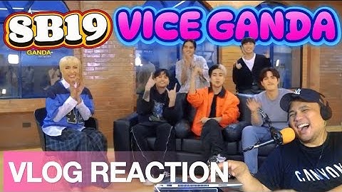SB19 & Vice Ganda Vlog Reaction #atinxsb19 #sb19vlog #ppop