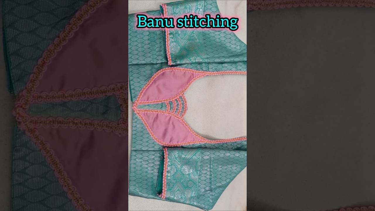 patch work blouse🥻