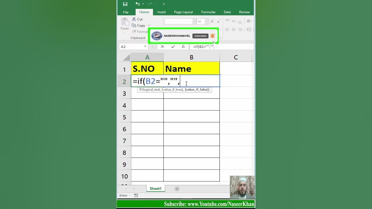 Auto Serial Number In Excel YouTube auto-serial-number-in-excel-youtube