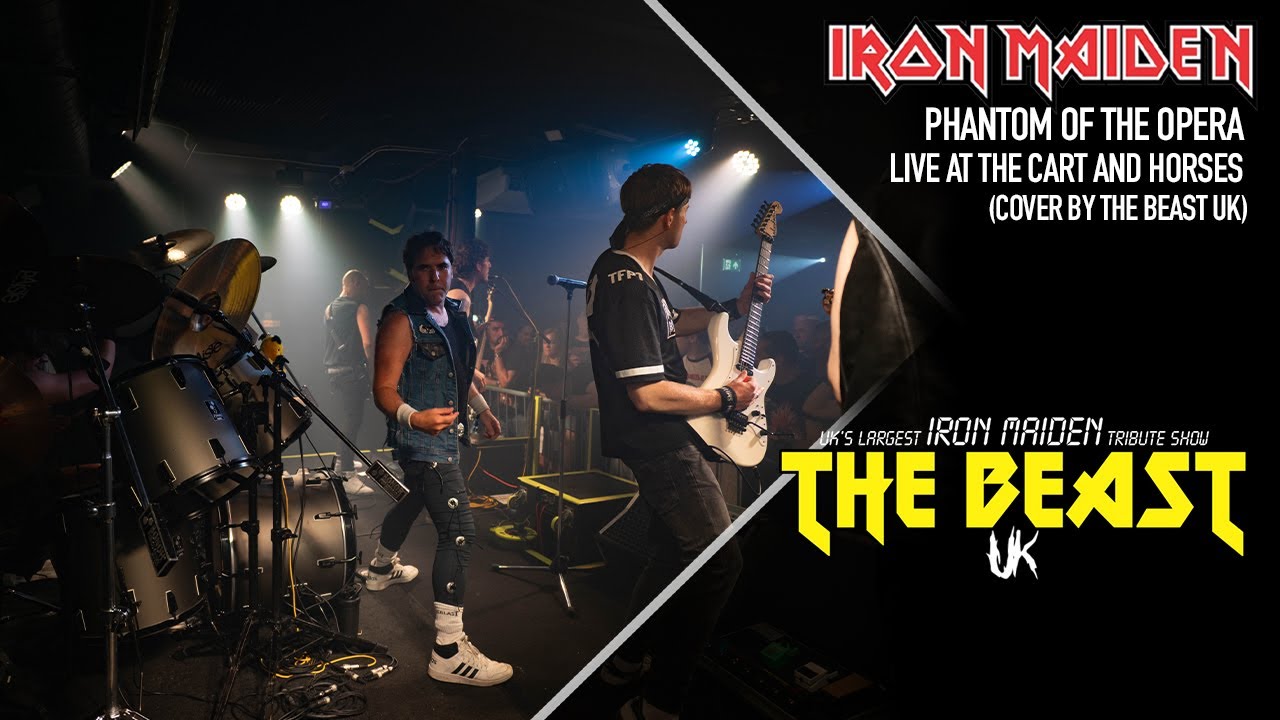 Phantom of the Opera (Iron Maiden) - Live at 'The Cart & Horses' - The Beast UK