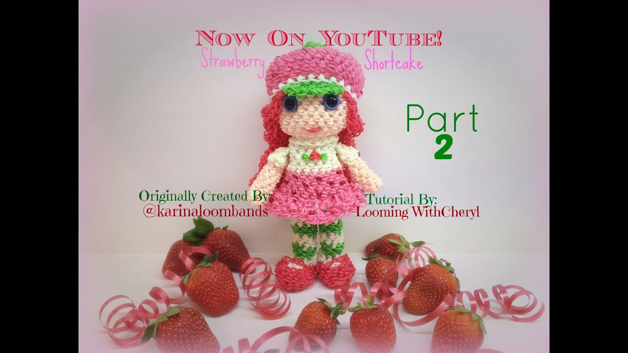 crochet strawberry shortcake doll pattern