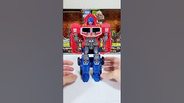 🚚3ステップで瞬間変形するコンボイ(オプティマスプライム)がすごすぎたwww