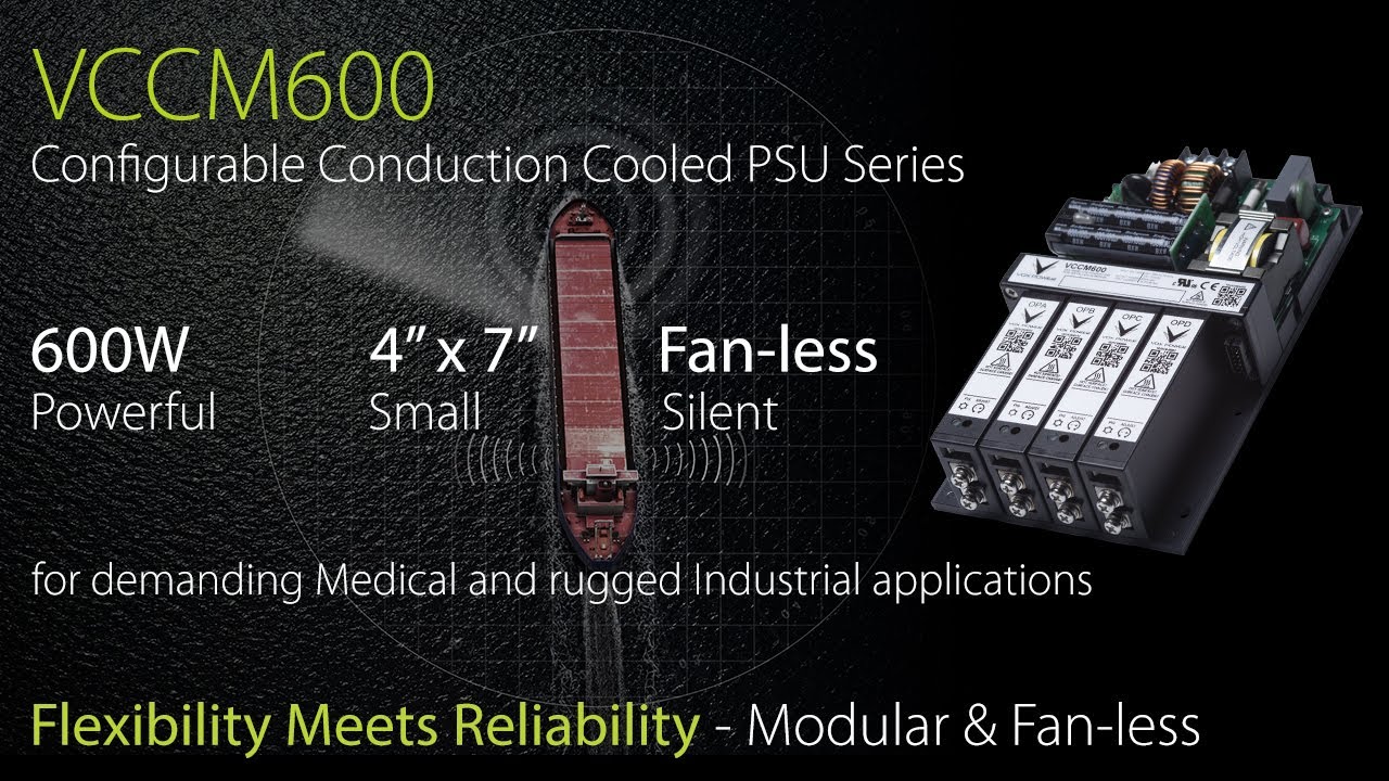 VCCM600 Modular Conduction Cooled Power Series - Vox Power
