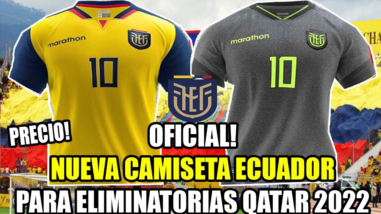 nueva camiseta seleccion ecuador