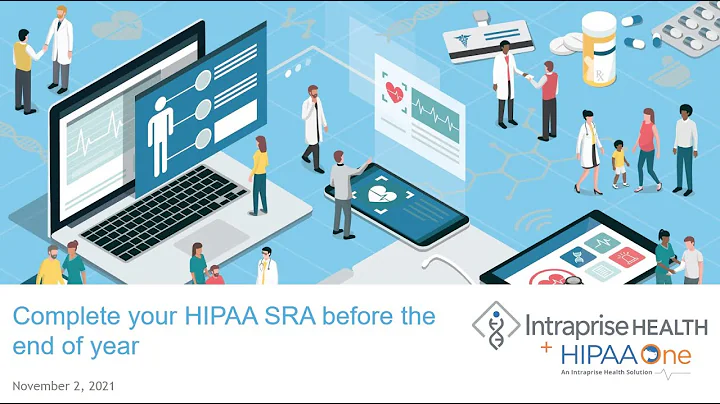 Complete your HIPAA SRA before the end of the year