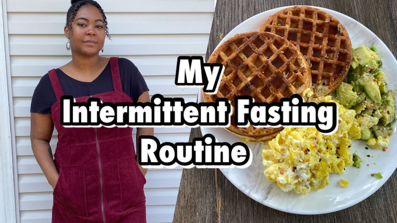 My Intermittent Fasting Routine For Weight Loss - YouTube
